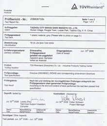 ROHS Test Report No